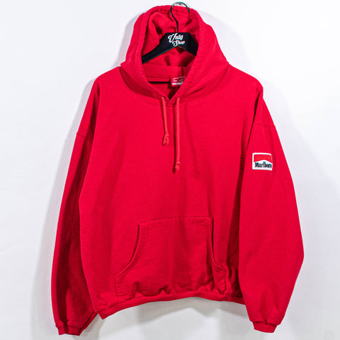 Marlboro Logo Hoodie Sweatshirt