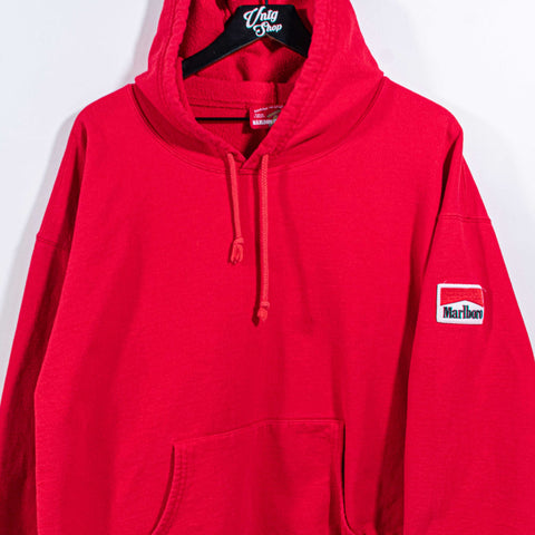 Marlboro Logo Hoodie Sweatshirt