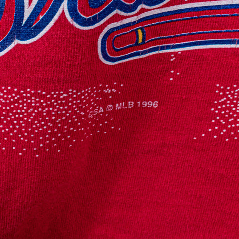 Atlanta Braves Big Print Logo T-Shirt MLB Baseball