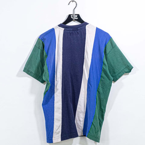 Surf Skate Striped Henley T-Shirt Blueprint