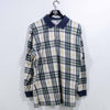 Merona Plaid Long Sleeve Polo Shirt