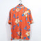 Tommy Bahama Floral Silk Hawaiian Shirt Tiki Resort