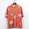 Tommy Bahama Floral Silk Hawaiian Shirt Tiki Resort