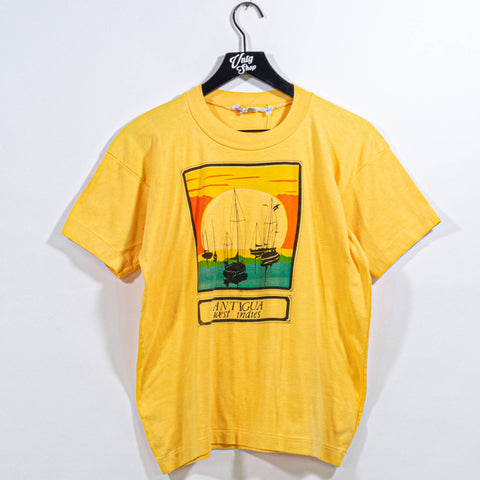 Antigua West Indies Boat Souvenir T-Shirt