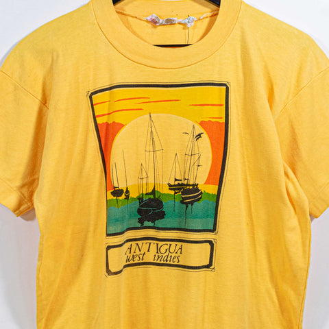 Antigua West Indies Boat Souvenir T-Shirt