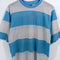 Striped Mesh T-Shirt Jersey Surf Skate