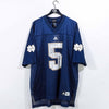 Notre Dame Fightin Irish Adidas Football Jersey #5