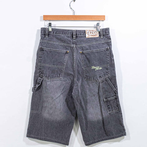 Mecca Denim Carpenter Jean Shorts Jorts Hip Hop