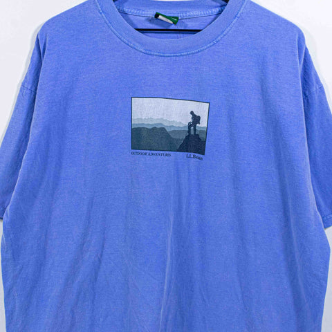 LL Bean Outdoor Adventures T-Shirt Hiking Nature