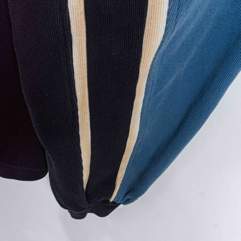 FUBU The Collection Striped Sweater Hip Hop Baggy