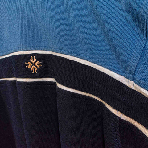 FUBU The Collection Striped Sweater Hip Hop Baggy