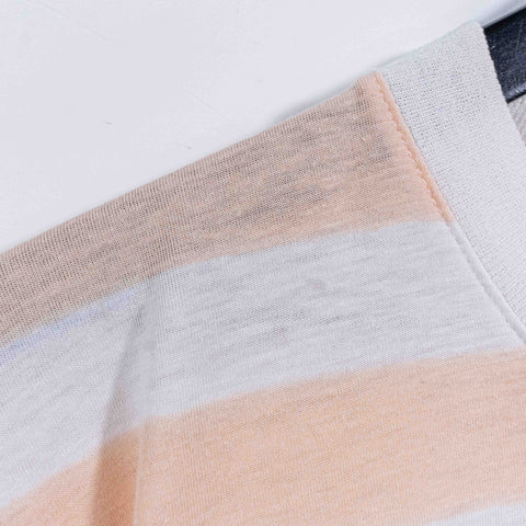 Yacht Club Crest Striped T-Shirt Surf Skate