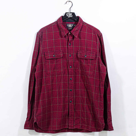 RRL Double RL Ralph Lauren Plaid Flannel Shirt