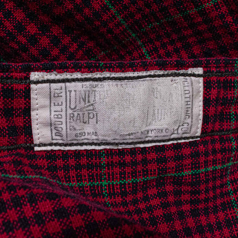 RRL Double RL Ralph Lauren Plaid Flannel Shirt