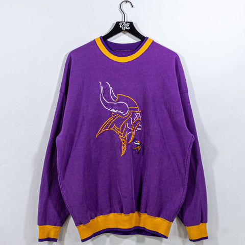 Minnesota Vikings NFL Ringer Sweatshirt Legends Athletics Football