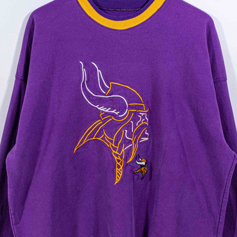 Minnesota Vikings NFL Ringer Sweatshirt Legends Athletics Football