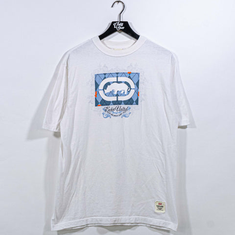 Ecko Unltd Rhino Argyle Logo T-Shirt