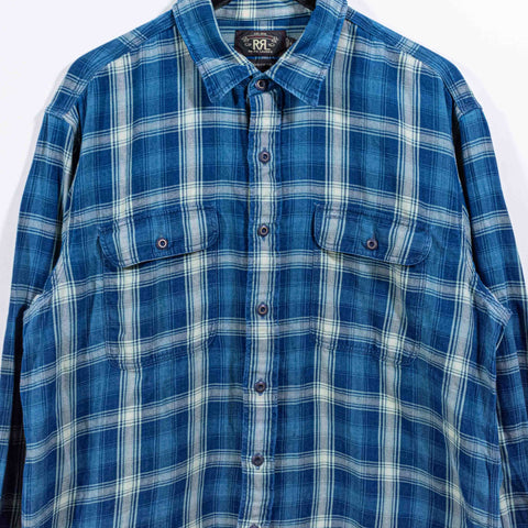 RRL Double RL Ralph Lauren Plaid Flannel Shirt