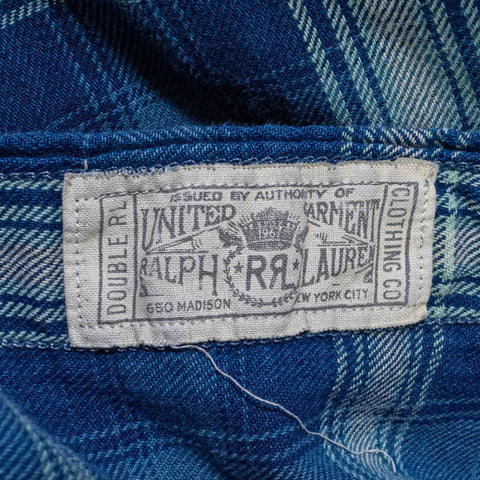 RRL Double RL Ralph Lauren Plaid Flannel Shirt