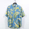 Tommy Bahama Floral Silk Hawaiian Shirt Tiki Resort