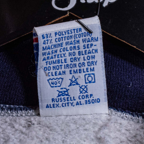 Russell Athletic Blank 1/4 Zip Sweatshirt Made in USA