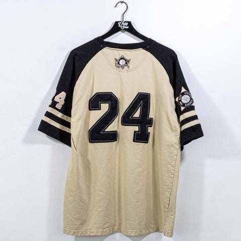 Raw Blue First Team Athletics Baseball T-Shirt