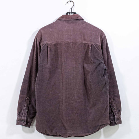 Corduroy Fleece Lined Sun Faded Button OverShirt