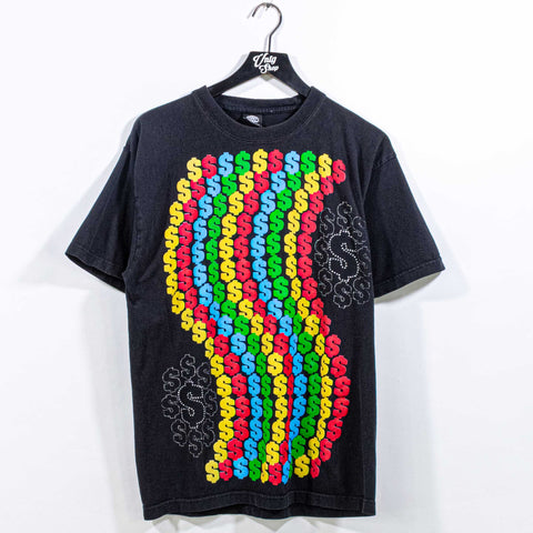 Dollar Bill Sign AOP T-Shirt Hip Hop Skater