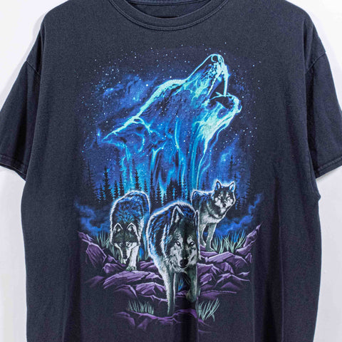 Howling Wolf Nature Mountains T-Shirt ODM