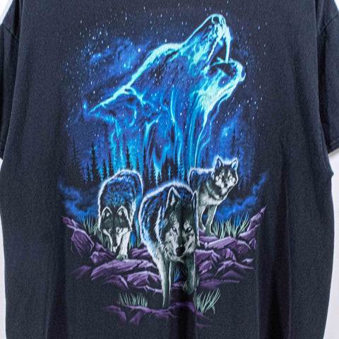 Howling Wolf Nature Mountains T-Shirt ODM