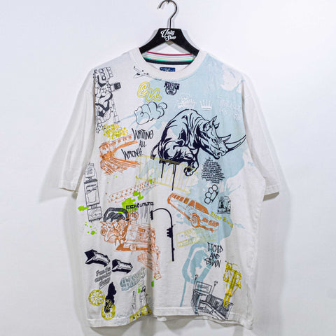 Ecko Unltd T-Shirt AOP Hip Hop Graffiti