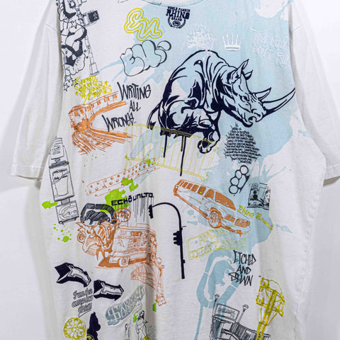 Ecko Unltd T-Shirt AOP Hip Hop Graffiti