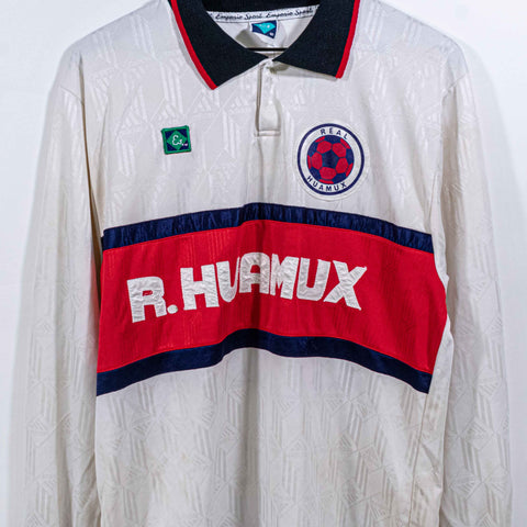 Real Huamux Long Sleeve Collared Soccer Jersey Blokecore
