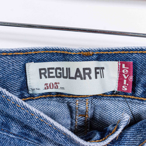 Levis 505 Jeans Grunge Skater