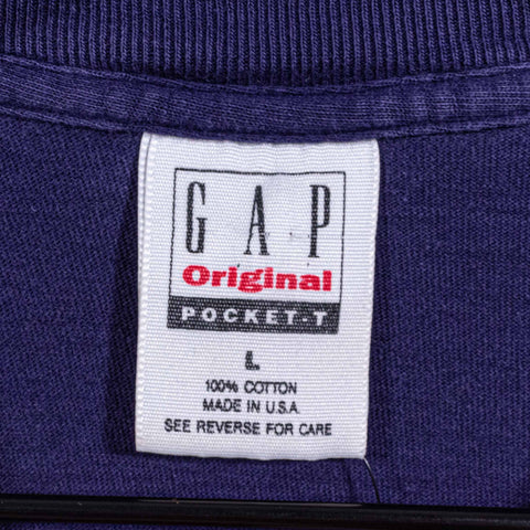 GAP Blank Pocket T-Shirt Made in USA
