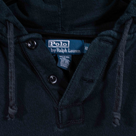 Polo Ralph Lauren Pony Henley Hoodie Sweatshirt