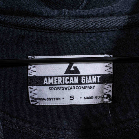 American Giant Full Zip Hoodie Sweatshirt Made in USA