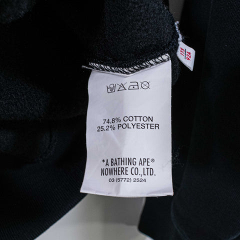 AAPE by Bape Zip Hoodie Sweatshirt Spell Out