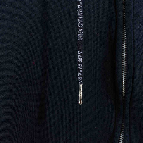 AAPE by Bape Zip Hoodie Sweatshirt Spell Out