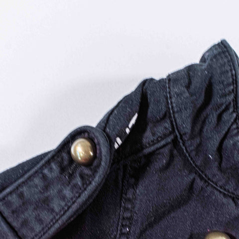 TAPOUT AOP Cropped Military Jacket