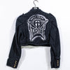 TAPOUT AOP Cropped Military Jacket