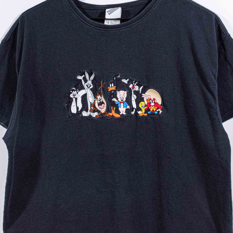 Warner Bros Looney Tunes T-Shirt Embroidered