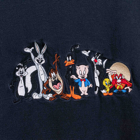 Warner Bros Looney Tunes T-Shirt Embroidered