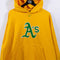 NIKE Center Swoosh Hoodie Sweatshirt MLB Oakland A's