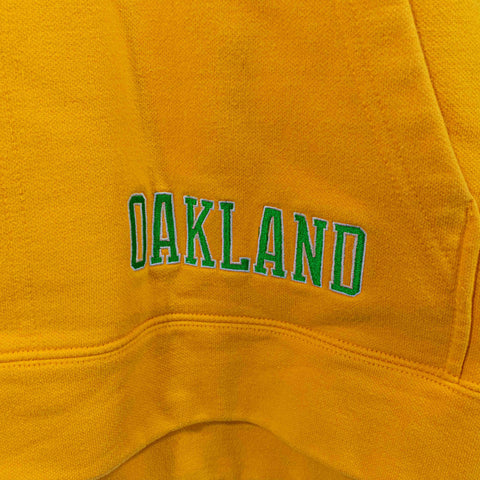 NIKE Center Swoosh Hoodie Sweatshirt MLB Oakland A's