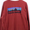 Patagonia Mountain Logo T-Shirt Long Sleeve