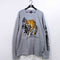 SouthPole Tiger Waffle Thermal T-Shirt Long Sleeve Rhinestone