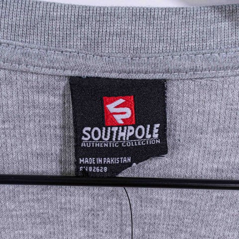 SouthPole Tiger Waffle Thermal T-Shirt Long Sleeve Rhinestone