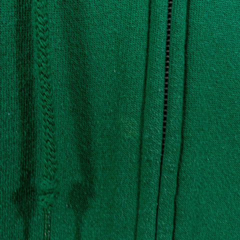 Blank Full Zip Hoodie Sweatshirt Green