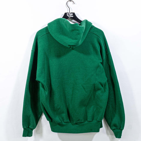 Blank Full Zip Hoodie Sweatshirt Green